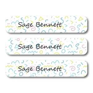 Simply Confetti-Pack of 30 Large waterproof labels 1 Simply Confetti