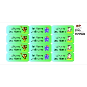 Honey And Bear-Pack of 30 Classic Waterproof Labels 3 LBL202406PKCL30031 2