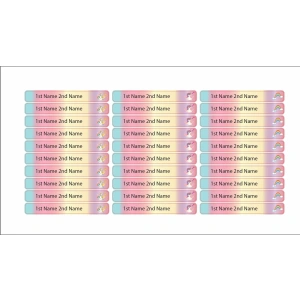001 PENCIL LABELS PACK OF 20