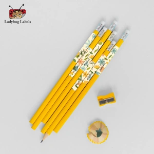 Flower Wallpaper-Pack of 30 Pencil Waterproof Labels 4 LBL202406PKPL300015 3
