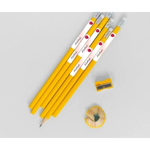 0040 PENCIL LABELS PENCIL MOCKUP