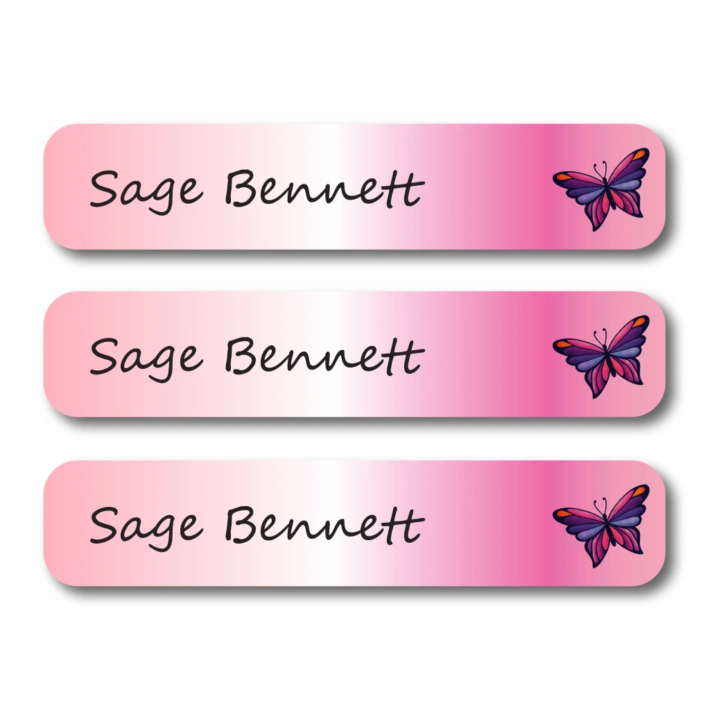 Blue Butterfly-Value Pack of 111 labels - Custom Labels | Stickers ...