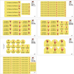 Ice Cream-Value Pack of 111 labels 3 LBL202406VP111062 2
