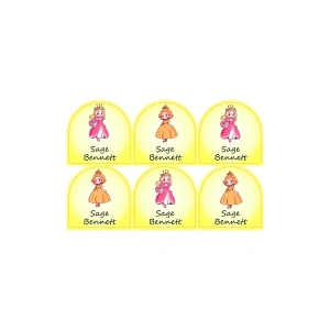 Elegant Princess -pack of 12 3 shoe Label 053 V2 01