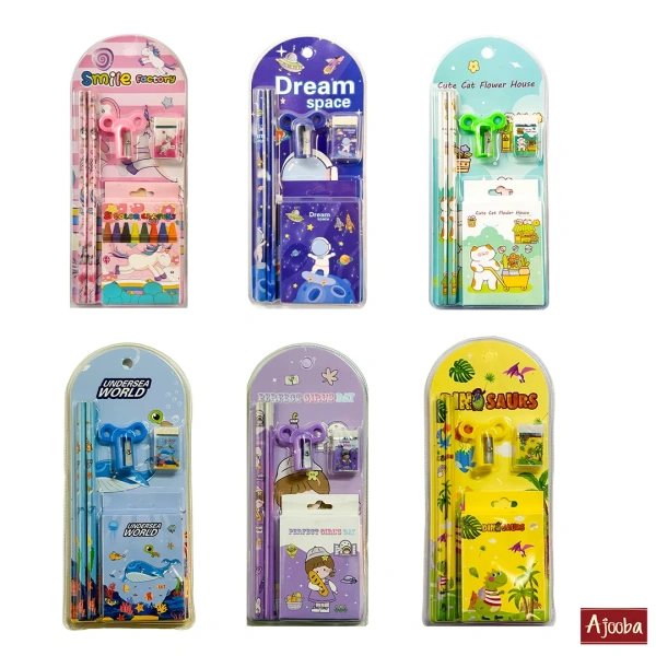 Assorted stationery set