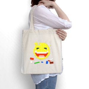 Ajooba Canvas Bag-Smiley 2 AJ202501TB1107