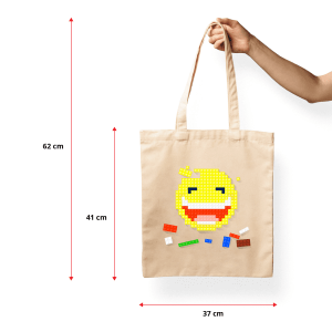 Ajooba Canvas Bag-Smiley 4 AJ202501TB1107 C