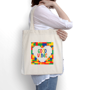 Ajooba Canvas Bag-Good Vibes 3 AJ202501TB1108