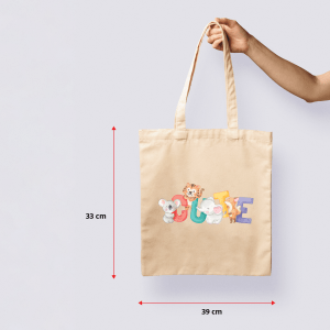 Ajooba Canvas Bag-Cute Animals 4 AJ202501TB1195 C