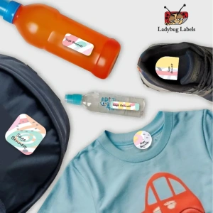 Doddle Circles-Pack of 50 Round Waterproof Labels 4 LBL202406PKRL300047 3