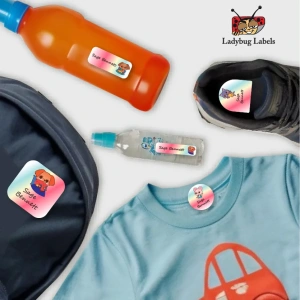 Sleepy Dog-Pack of 30 Small Waterproof Labels 4 LBL202406PKSML30024 3