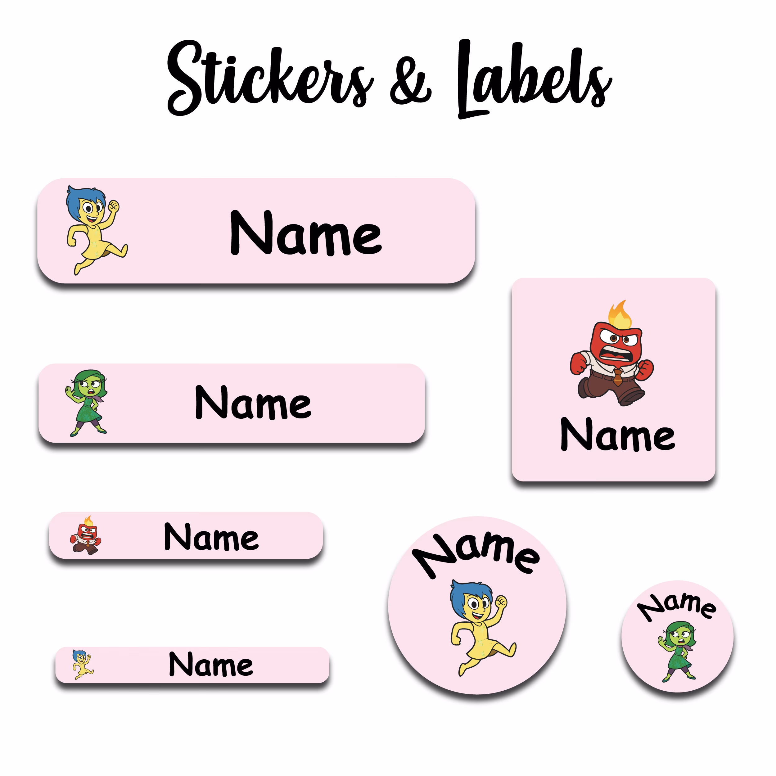 Emotional Character Pink
